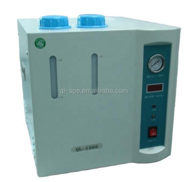 Generador de hidrógeno QL-1000 Alta pureza 99,999% y tasa de producción del 99% para escala de laboratorio