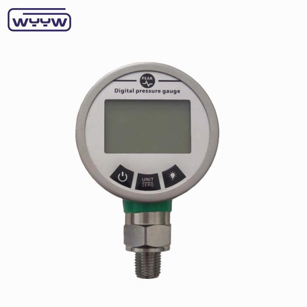 Bar Psi InHg Precision Portable Digital Pressure Gauge 80mm 100mm