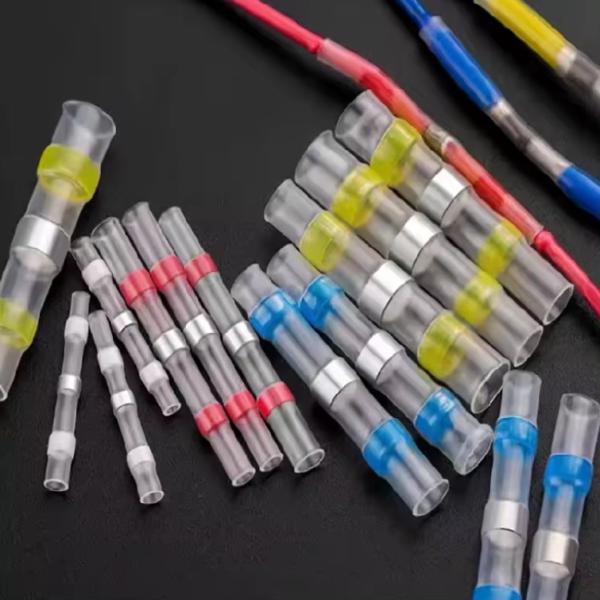 Flame Retardant Solder Sleeve Device Shield Termination Without Leads