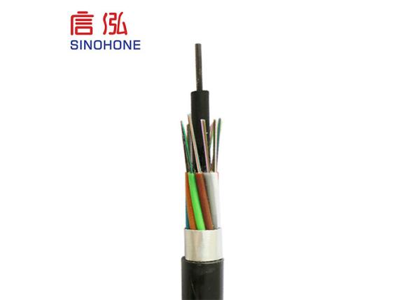 Jelly Compound 8 Core Bulk Outdoor Fiber Optic Cable Single Mode And Multimode