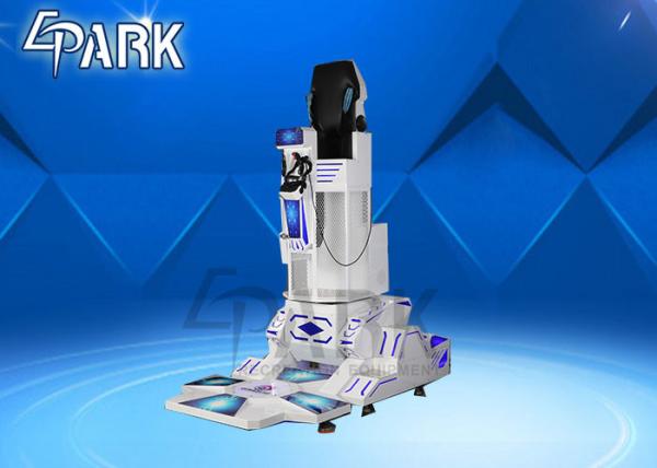 Single Rocket 9d vr coin amusement game machine virtual reality simulator
