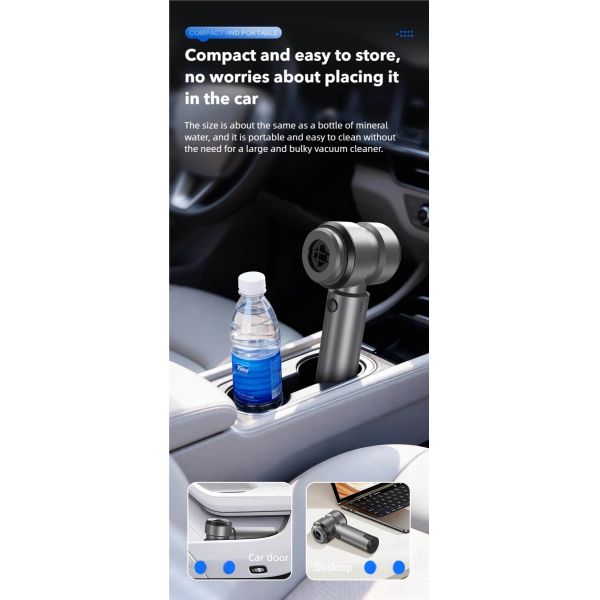 4 In 1 Portable Car Vacuum Cleaner 16000PA Car Cleaning Vacuum Cleaner