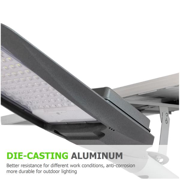 300w 500w 600w 1000w 1600w Солнечные уличные фонари высокий лумен 170lm/W для дорожных / уличных солнечных фонарей