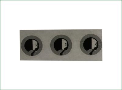 Round Adhesive Custom NFC Stickers 4 Color Offset Printing ISO Compliant