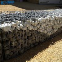 mur de Gabion soudé par 6mm pour la décoration de paysage