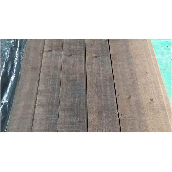Customized American Natural Oak Wood Veneer Quarter Cut / Straight Grain Dyed Smoked For For Hotel Decoration