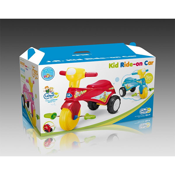 Colorful Plastic Kids Ride On Toys Tricycle Balance Sliding With Removable Pedal