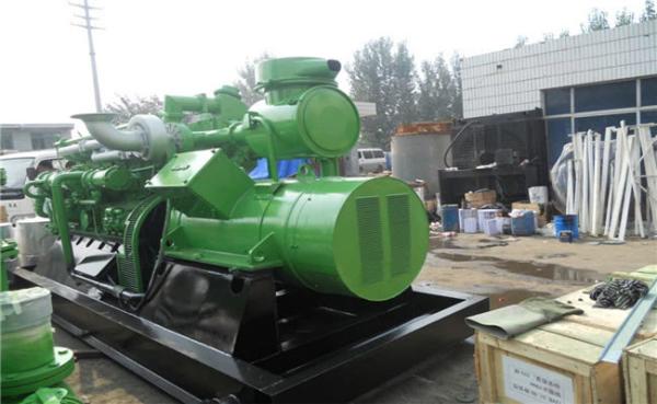 High Efficiency 200 Kw Natural Gas Generator Set Advanced 50HZ  Closed Water Cooling