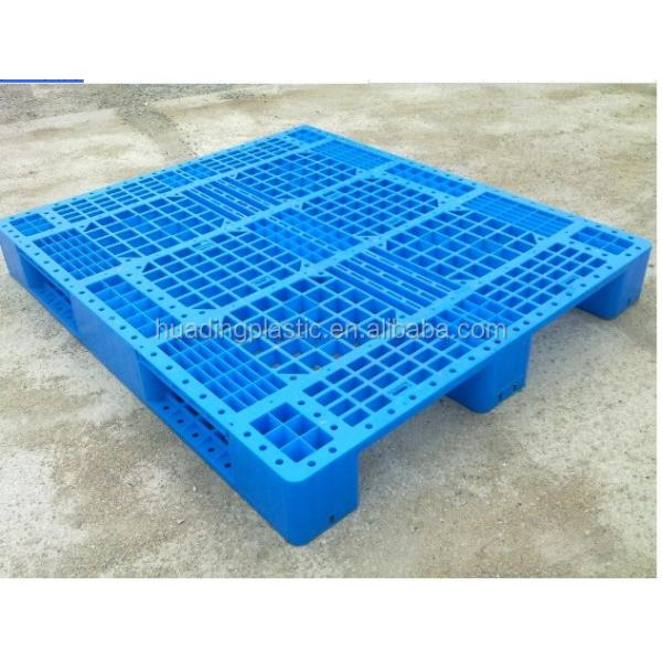 1200x1200 Stacking Steel Reinforced Plastic Pallet Palette for Supply Chain Management