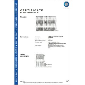 Chongqing Martha Marceau International Trade Co., Ltd. Certifications