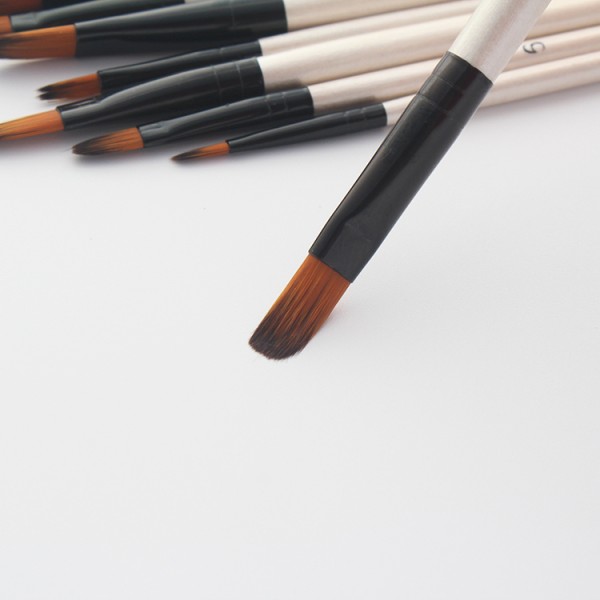 Personalized High Quality Professional Artist Small Wood Free Style Set Painting Brushes