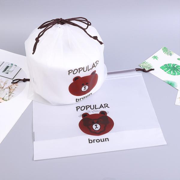 Поли животное мультфильма полиэтиленового пакета Drawstring ЕВА/PVC/замороженное PE чувствовало