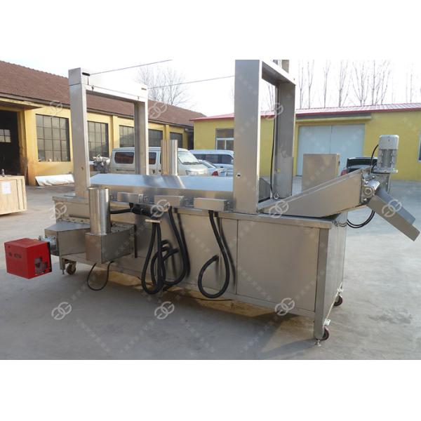 Oil - Water Mixed Potato Chip Fryer Equipment Stainless Steel 3500*1200*2400mm
