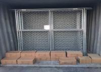 Barrière démontable de clôture provisoire galvanisée de maillon de chaîne de Temp de maillon de chaîne de 6ft*12ft