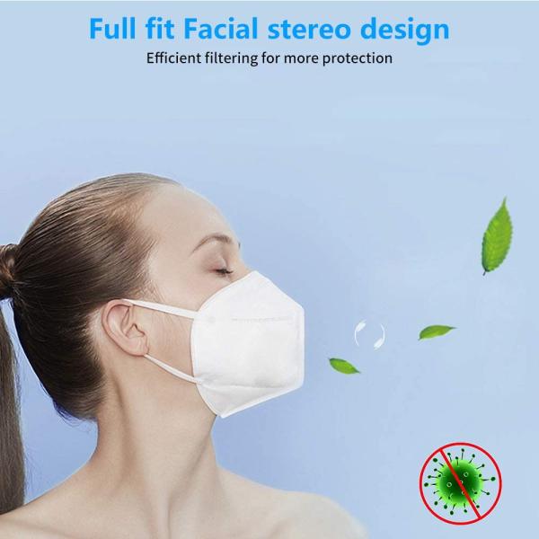 Folding Half KN95 Grade Mack Anti Dusty Non woven Earloop Type Mask KN95