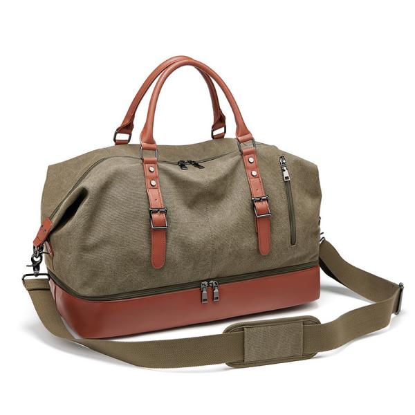 Водоохранный винтажный сверхбольшой холстовный сумка OEM/ODM