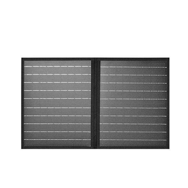 Waterproof  Portable Foldable Solar Panels High Efficiency PET Monocrystalline Outdoor 30W 18V