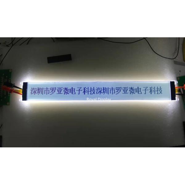 372×32 Dots COG LCD Display 11.5V FSTN FPC Transflective Positive Graphic