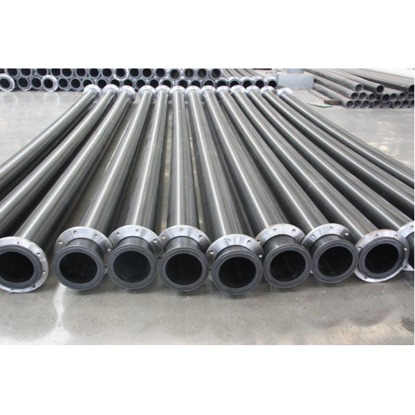Water Absorption 0.01% UHMWPE Pipeline for Sand/Slurry Dredging Unit Length 11.8m/5.8m