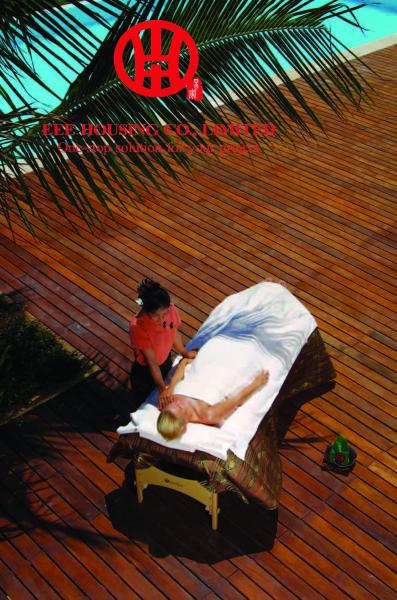 Long Lifetime Terrace Decking, Bamboo Decks For Garden / Balcony, Durable Bamboo Flooring & Decking