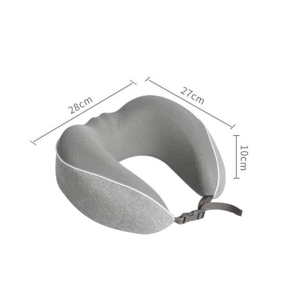 Portable Neck Pillow 2023 Style Memory Foam U-shaped Travel Pillow with Custom Logo