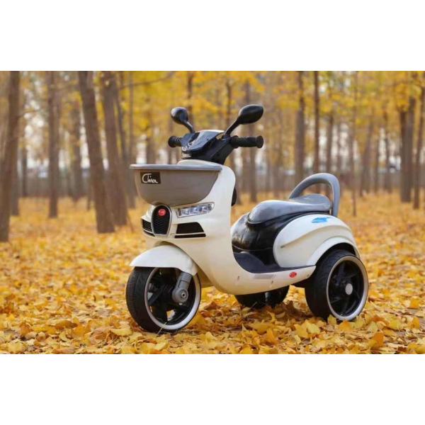 Мини-тройка на игрушечном автомобиле 6В электрический мотоцикл для детей