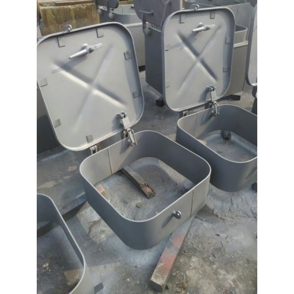 Durable Waterproof Hatch Cover , Aluminum Deck Hatch Cover 450x630 Nominal Size