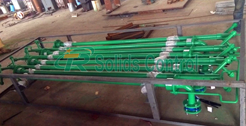 API Blue Color Oilfield Drilling Mud Gun Low Pressure 3.2Mpa