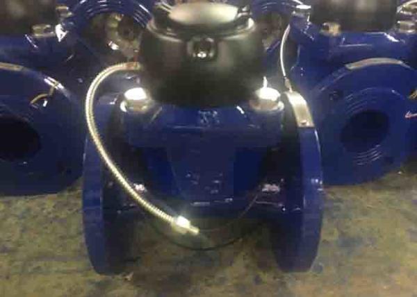 Horizontal Vane Wheel Water Meter , Remote Reading DN125 Cold Water Meter