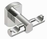 51411 robe hook bathroom accessory brass chrome finish towel bar paper holder soap dish