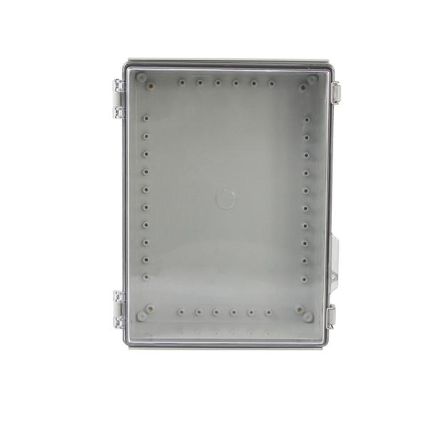 380x280x130mm / 14.96x11.02x5.11 Watertight Clear Plastic Enclosure Boxes with Latch Lock