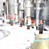 Ligne d'emballage de étiquetage de scellage de lavage de Vial Powder Filling Machine With de bouteille en verre