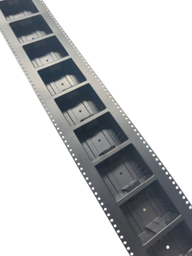 32mm 44mm 56mm 72mm 88mm Wide SMT Carrier Tape with Custom Pocket Dimensions