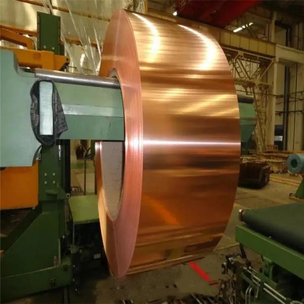 Direct Wholesale C1100 C1200 Copper Coil Copper Plate for Electric component Copper Strip Roll