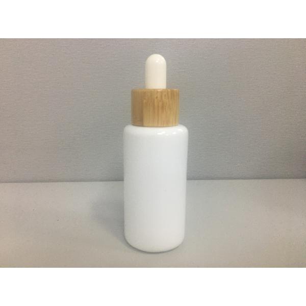 стеклянная капельница 30ml разливает горячее надувательство/стекло по бутылкам с бамбуковым OEM бутылок эфирного масла воротника
