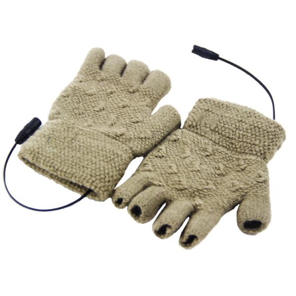 USB Electric Heated Gloves Winter Adjustable Temperature Lightweight Heating Mittens For Office