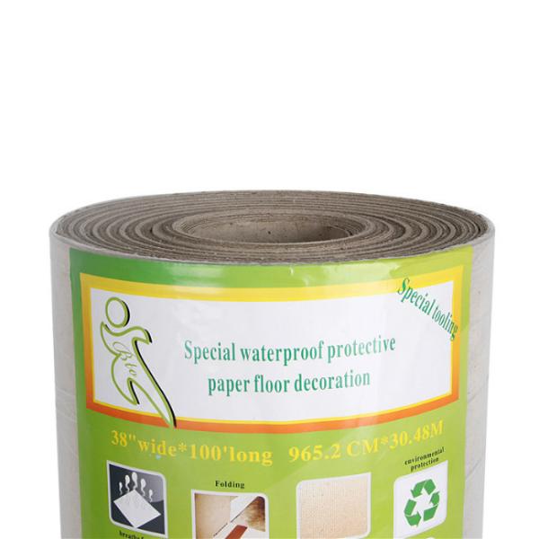 Revestimento para pavimento protetor provisório da única dobra da largura 823mm do diâmetro 76.5mm do núcleo