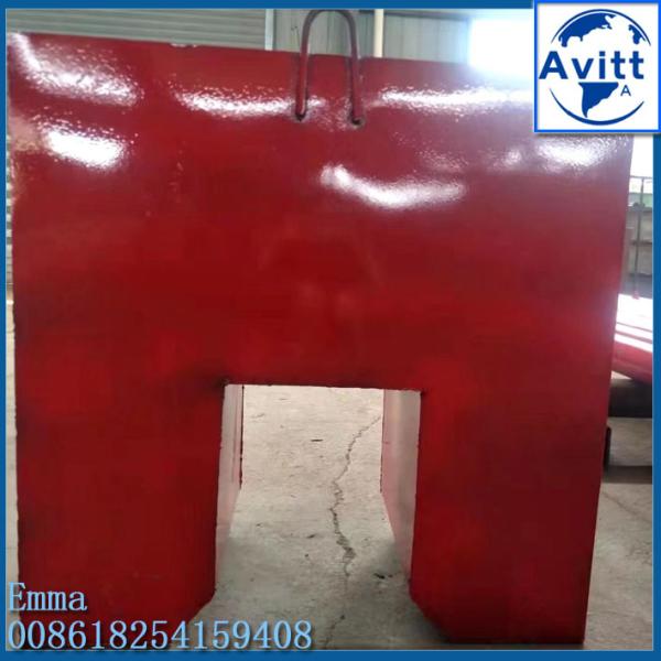 Small 12m Concrete Placing Boom Electric Motor Slewing Square Steel Frame