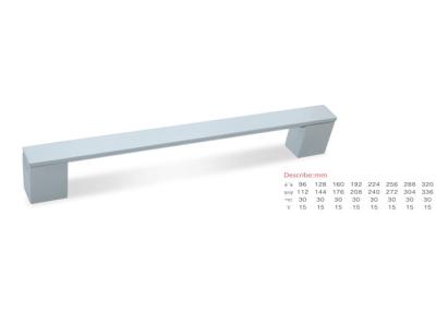 Material do metal do punho para o punho de alumínio da tração da porta e da janela e do armário
