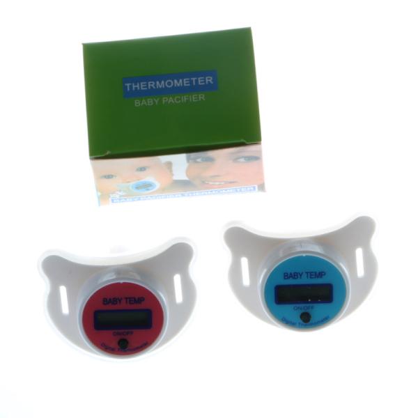 Waterproof 3 minutes Medical Digital Thermometer Infant Pacifier Thermometer