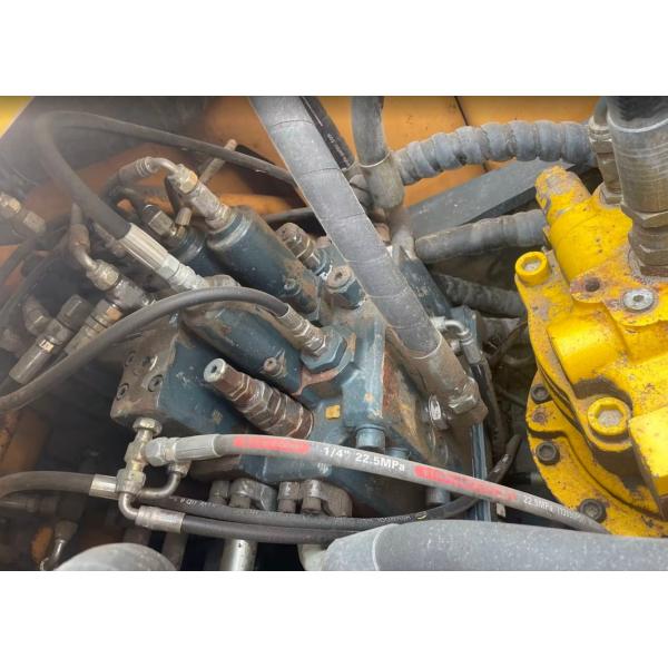 La marque coréenne d'origine utilisée Hyundai 225LC Crawler Excavator 22T Machine de creusement de seconde main à vendre