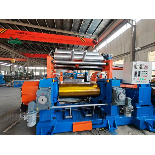 Open Type Two Roll Rubber Mixing Mill Machine With CE Certificate