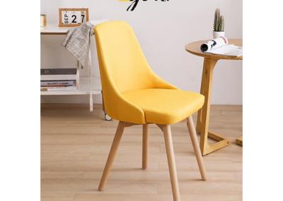 Ergonomic Curved Nordic Style Dining Chair beech Dining Room Furniture