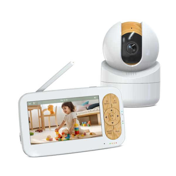 5V 2A HD Baby Monitor with Night Vision and Two-Way Audio