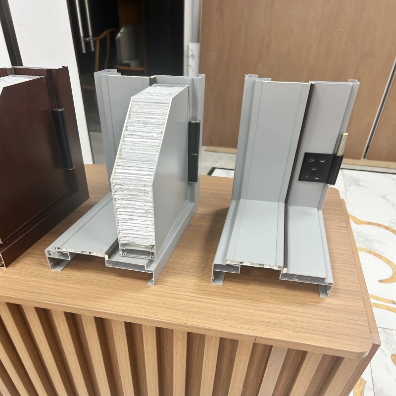 High Quality Aluminum Glass Door Waterproof And Heat Insulation