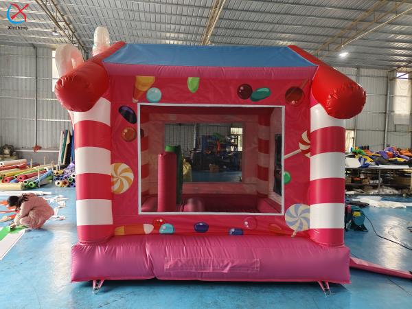 Commercial Grade Inflatable Bounce House Candy House Inflatable Jumping Castle
