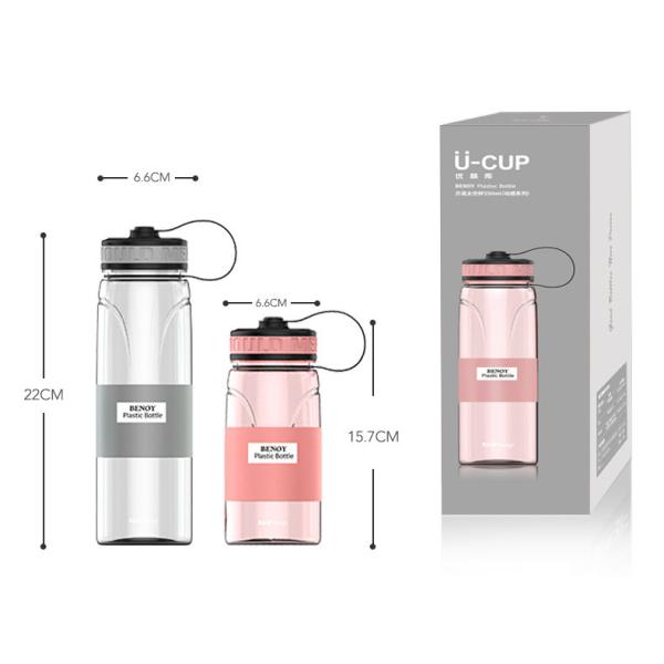 Tritan 1 Litre Gym Water Bottle 2l Water Bottle Bpa Free Wide Mouth