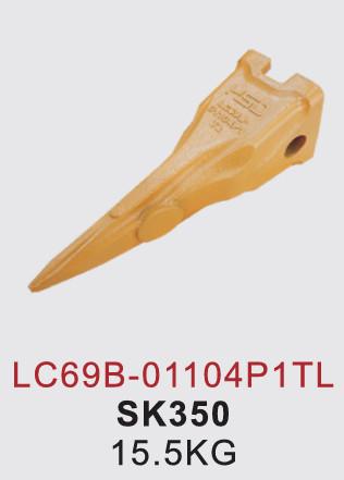SK350 SK350RC SK350TL LC69B-01104P1RC ExcavateurDents de seau de rochecertifié ISO9001
