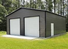 Galvanized Steel Structured Metal Car Garage Design for 1% Tolearance and GB Standard