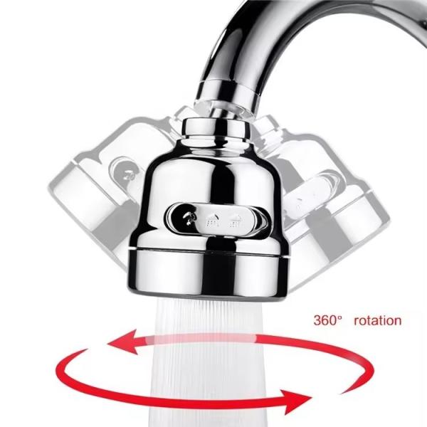 Lizhen Plastic Water Kitchen Faucet Filter Faucet Extender 360 Rotate Shower Head Lengthen Tap
